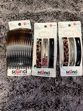 scunci Ombre Hair Combs and barrettes